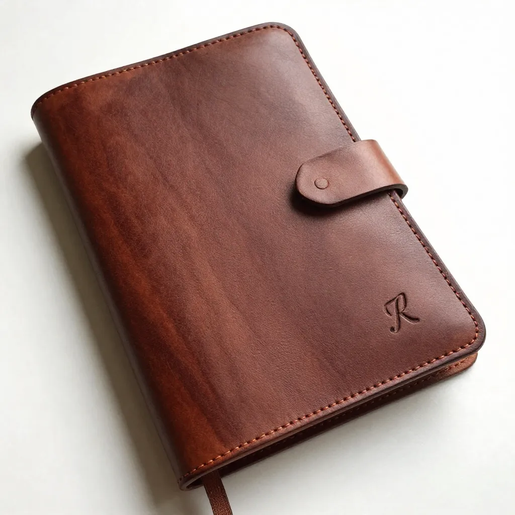 Custom leather wallet